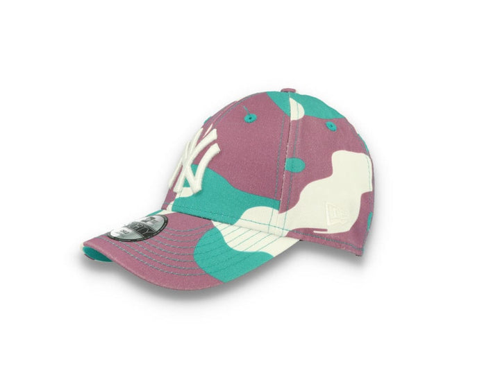 Barne Cap 9FORTY Kids Camo Pack NY Yankees Teal - LOKK