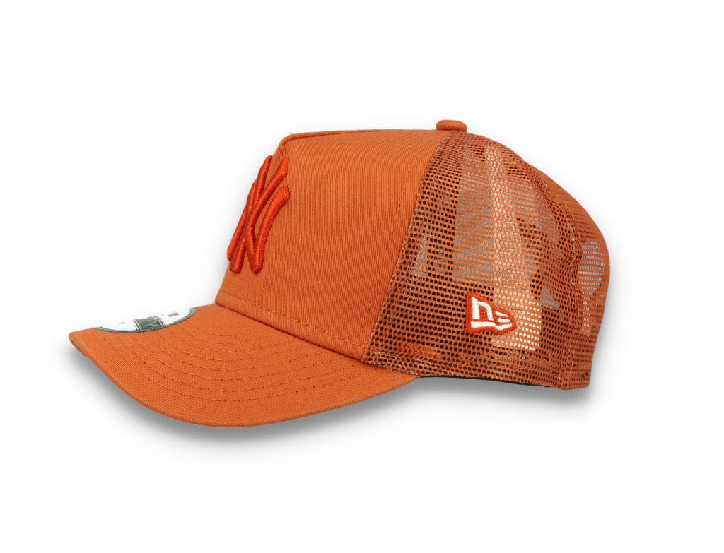 Kids Tonal Mesh Trucker New York Yankees  Rust Orange - LOKK