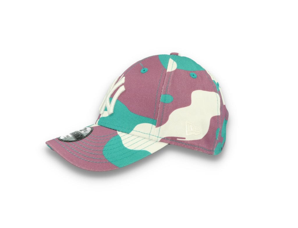 Barne Cap 9FORTY Kids Camo Pack NY Yankees Teal - LOKK