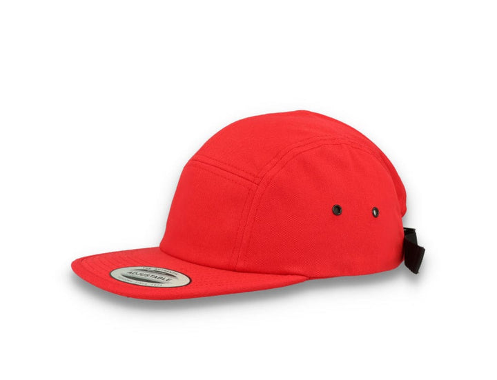 Red 5-Panel Classic Jockey Cap - Yupoong 7005 - LOKK