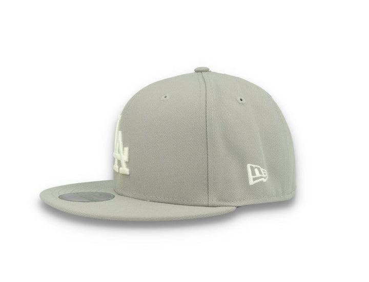 59FIFTY MLB Basic Los Angeles Dodgers  Grey/White - LOKK