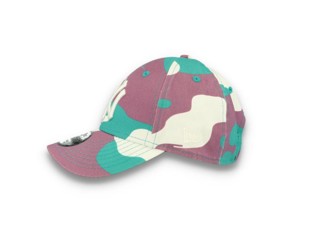 Barne Cap 9FORTY Kids Camo Pack NY Yankees Teal - LOKK