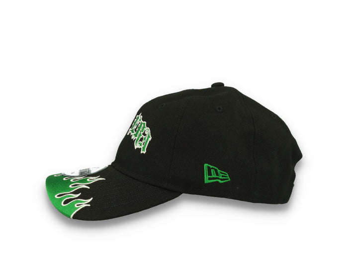 9TWENTY Race New Era Black Kelly Green