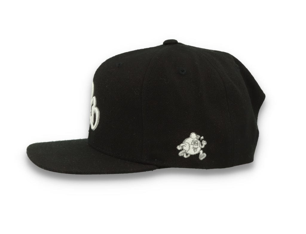 LOKK X RADIO BORGEN Snapback Black/Grey/White - LOKK