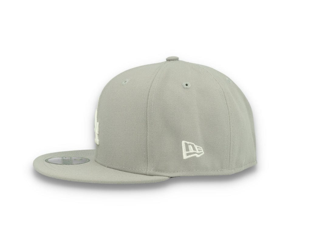 59FIFTY MLB Basic Los Angeles Dodgers  Grey/White - LOKK