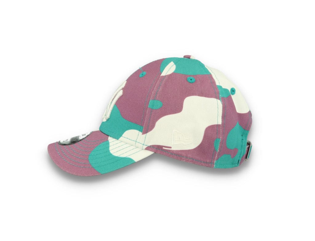 Barne Cap 9FORTY Kids Camo Pack NY Yankees Teal - LOKK