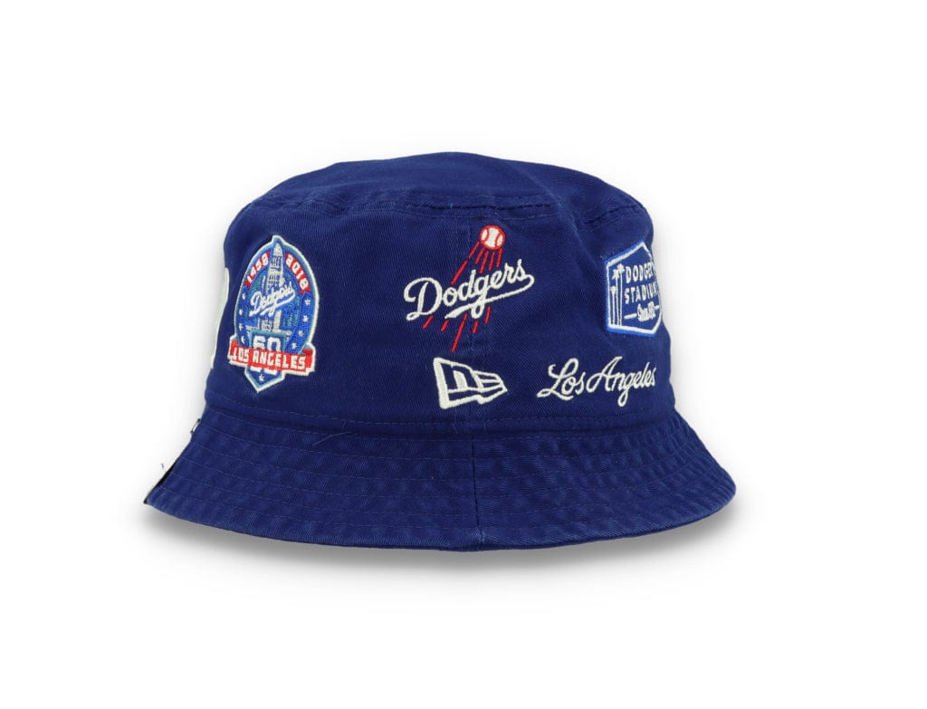 MLB Multi Patch Bucket Los Angeles Dodgers Blue - LOKK