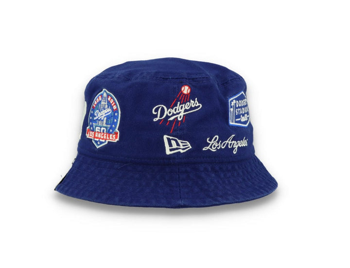 MLB Multi Patch Bucket Los Angeles Dodgers Blue - LOKK