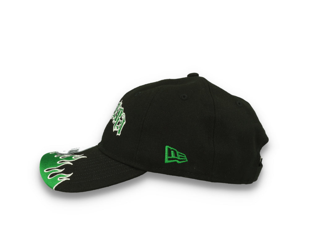 9TWENTY Race New Era Black Kelly Green