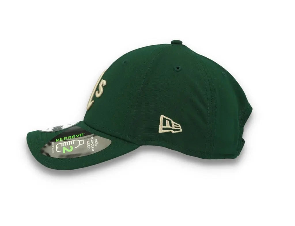 9FORTY Repreve Oakland Athletics Dark Green/Stone - LOKK