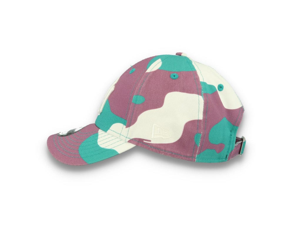 Barne Cap 9FORTY Kids Camo Pack NY Yankees Teal - LOKK