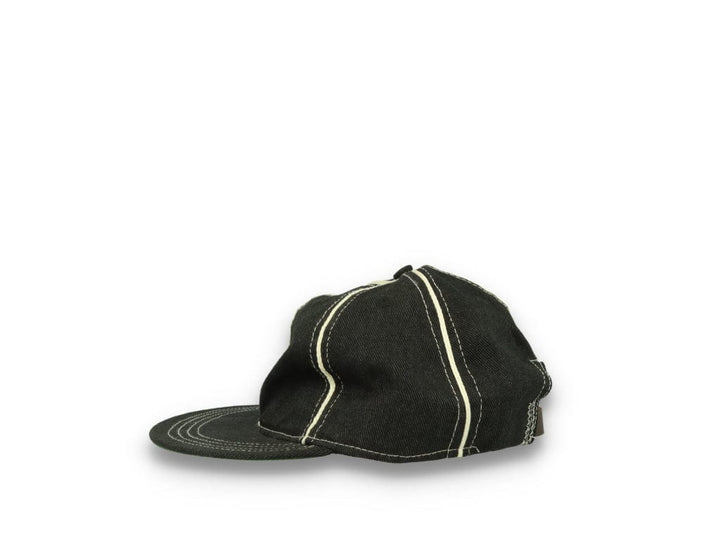 Ebbets Vintage Twill Ballcap Black/White