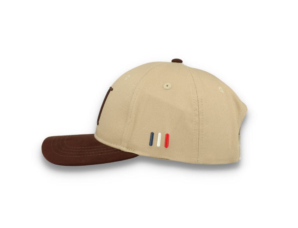 Baseball Cap Suede II Dark Sand/Ebony Brown - LOKK