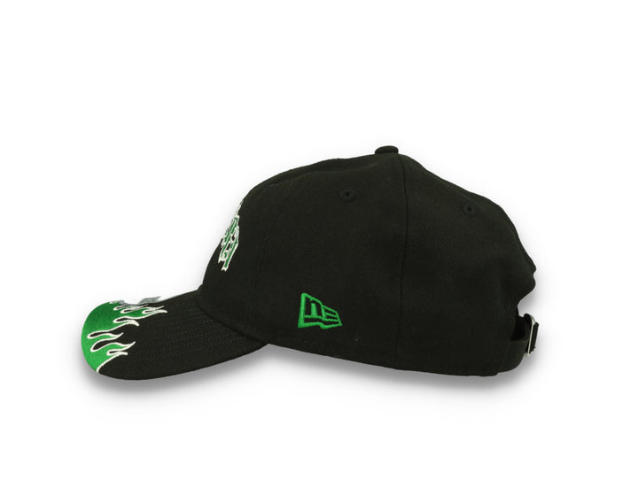 9TWENTY Race New Era Black Kelly Green