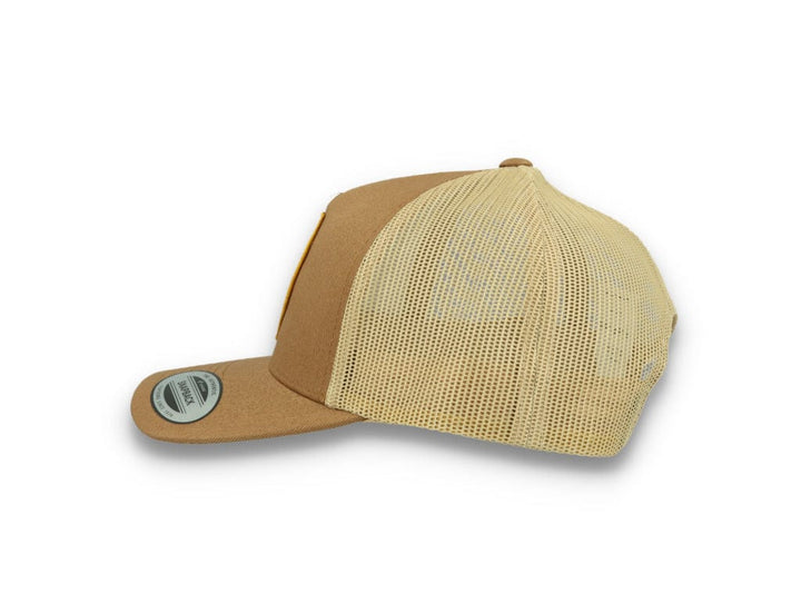 Yellowstone National Park Patch Trucker Dark Tan - LOKK