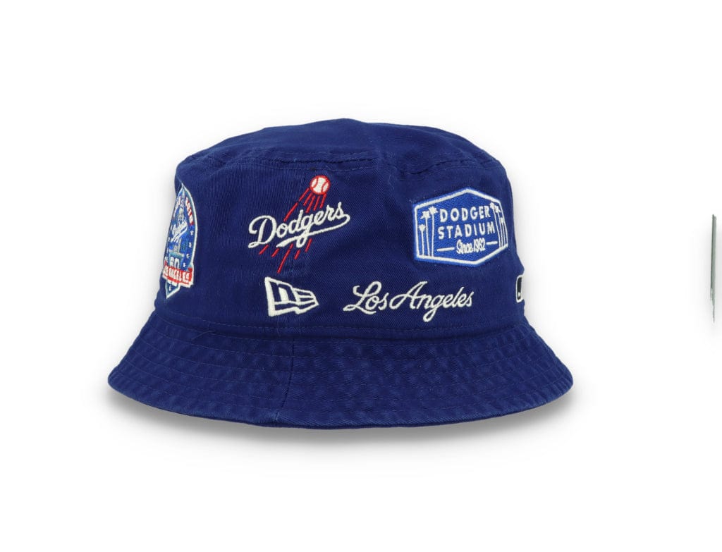 MLB Multi Patch Bucket Los Angeles Dodgers Blue - LOKK