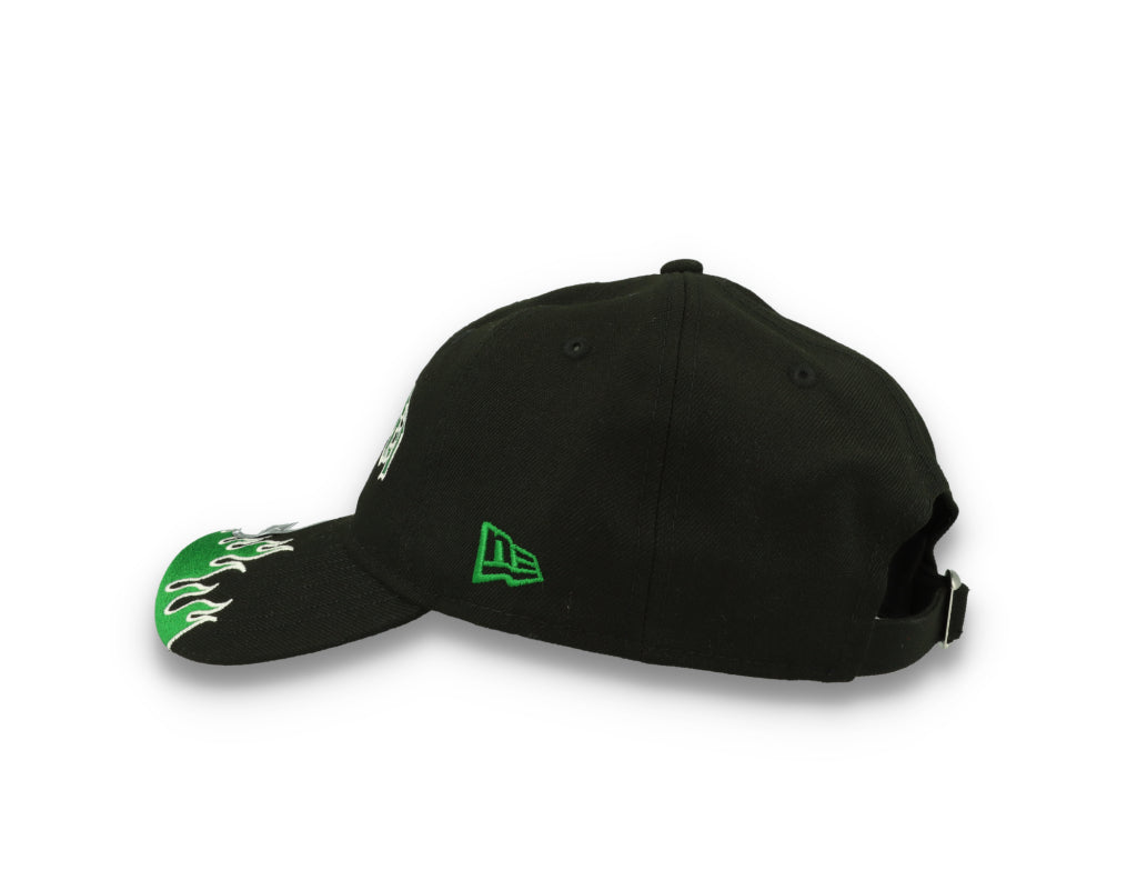 9TWENTY Race New Era Black Kelly Green