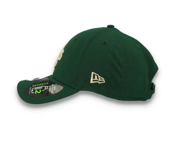 9FORTY Repreve Oakland Athletics Dark Green/Stone - LOKK