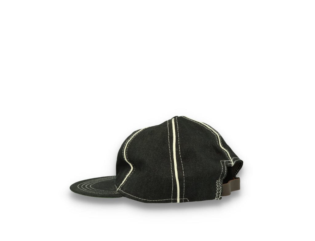 Ebbets Vintage Twill Ballcap Black/White