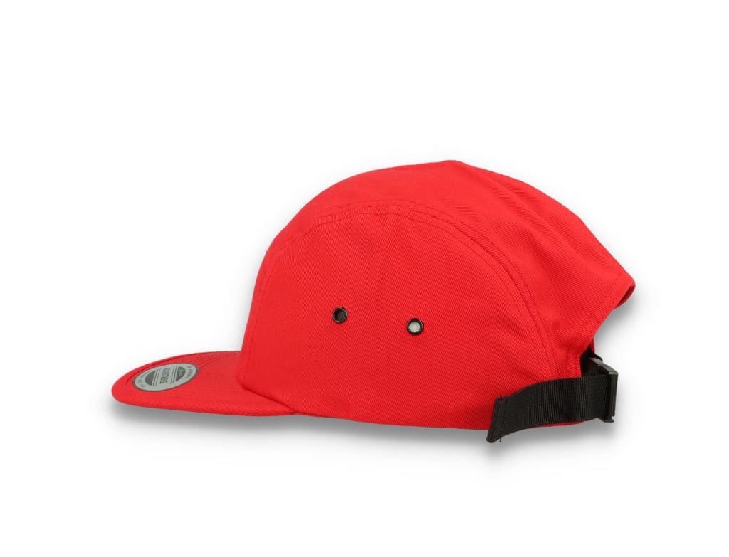 Red 5-Panel Classic Jockey Cap - Yupoong 7005 - LOKK