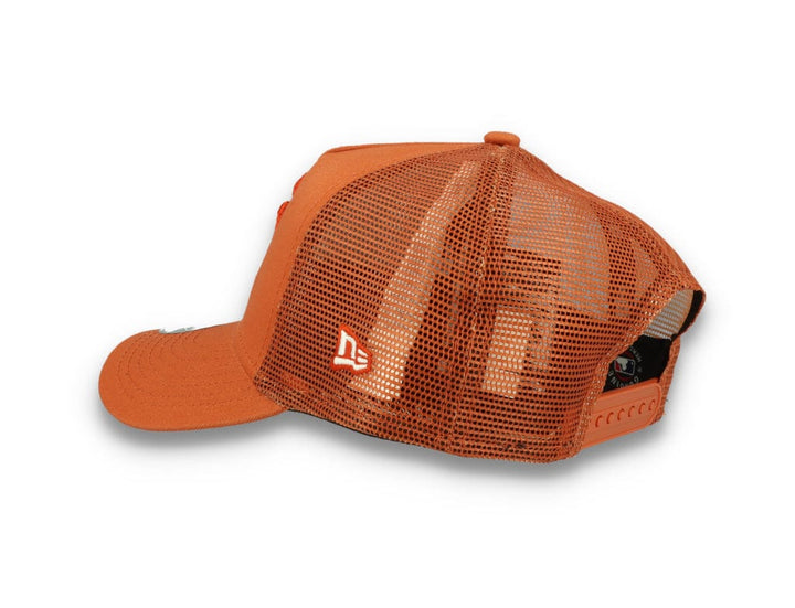 Kids Tonal Mesh Trucker New York Yankees  Rust Orange - LOKK