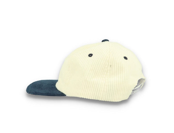 Bolt Corduroy Cap Ecru/Blue - LOKK