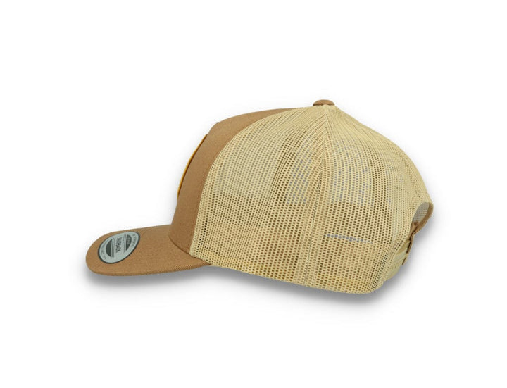 Yellowstone National Park Patch Trucker Dark Tan - LOKK