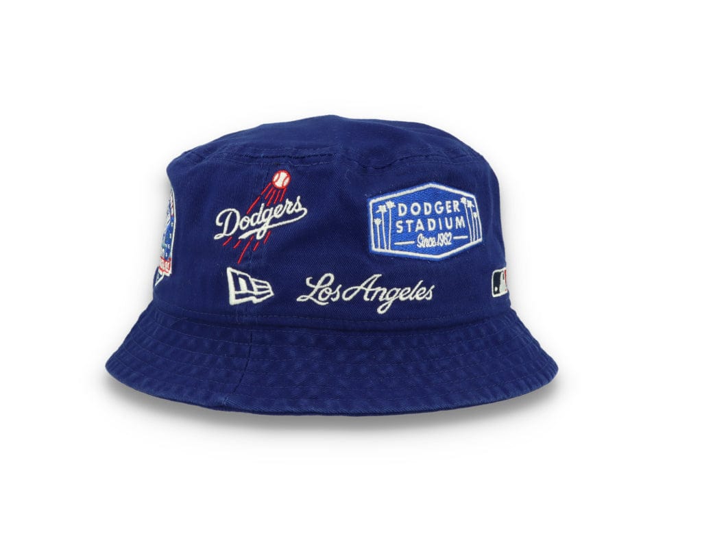 MLB Multi Patch Bucket Los Angeles Dodgers Blue - LOKK