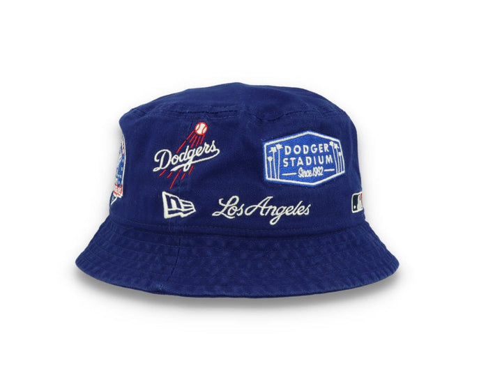 MLB Multi Patch Bucket Los Angeles Dodgers Blue - LOKK