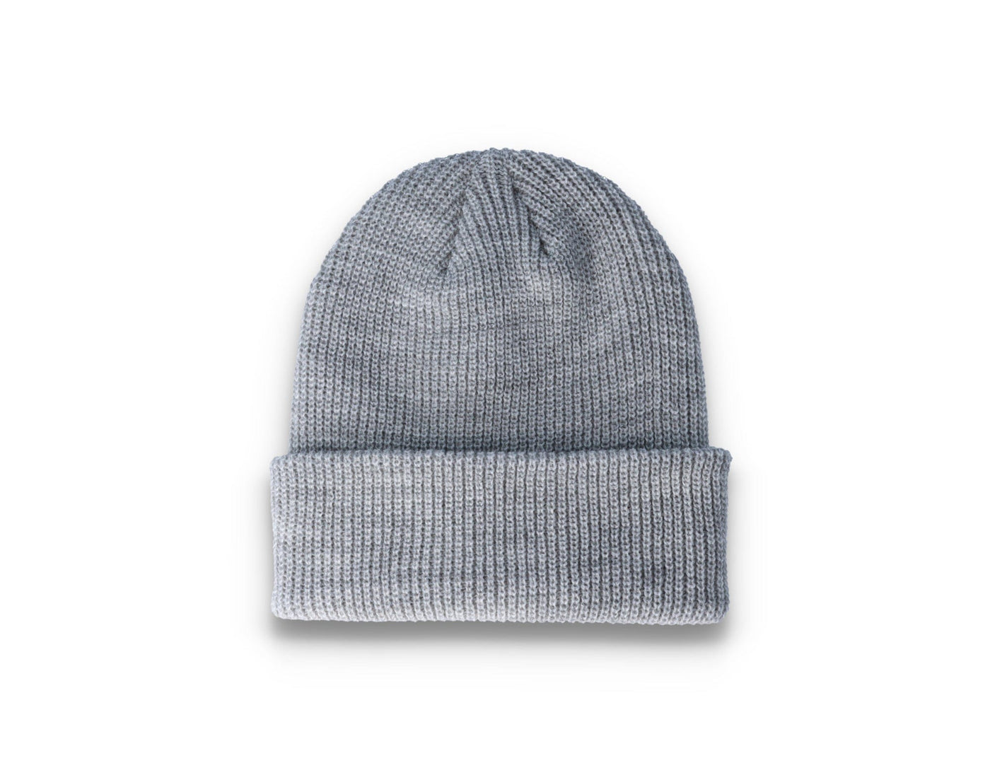 Yupoong 1545 Long Knit Beanie Heather Grey