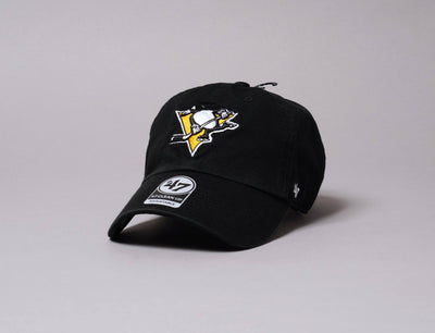 Cap Adjustable Cap Black Clean Up Pittsburgh Penguins 47 Adjustable Cap / Black / One Size