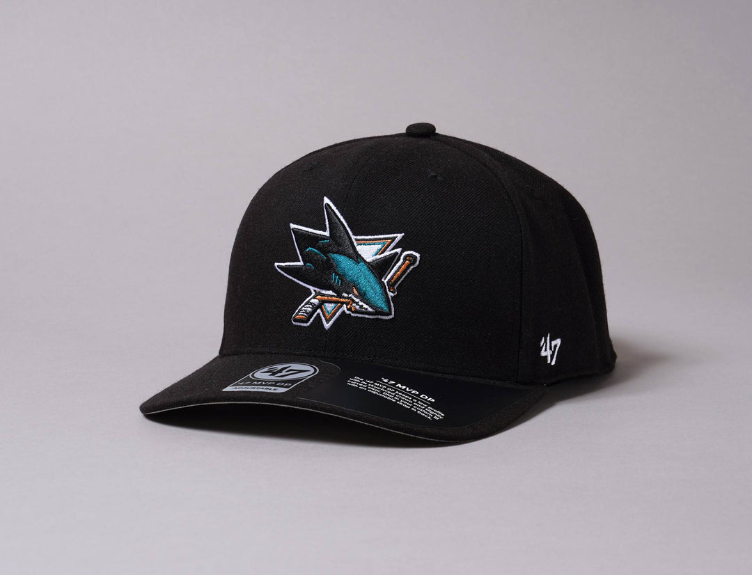 Cap Adjustable Cap Black MVP Cold Zone San Jose Sharks 47 Adjustable Cap / Black / One Size