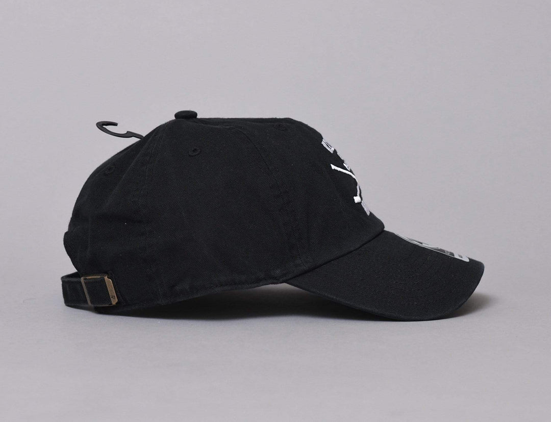 Cap Adjustable 47 Clean Up Los Angles Kings Axis Black 47 Adjustable Cap Cap / White / One Size