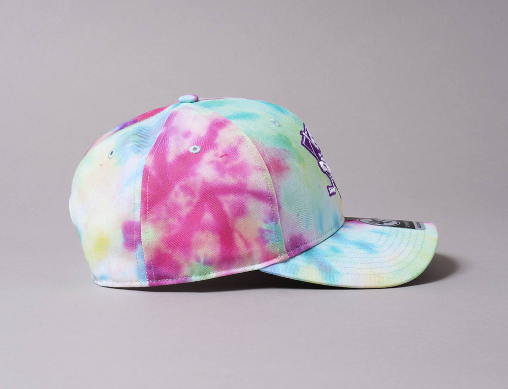 Cap Adjustable Tie Dye Cap MVP Anaheim Ducks White 47 Adjustable Cap / Multi / One Size
