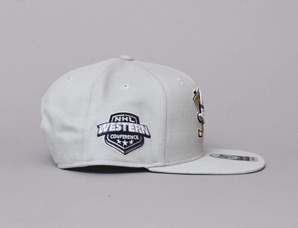 Cap Snapback 47 Sure Shot Anaheim Mighty Ducks 47 Snapback Cap / Black / One Size