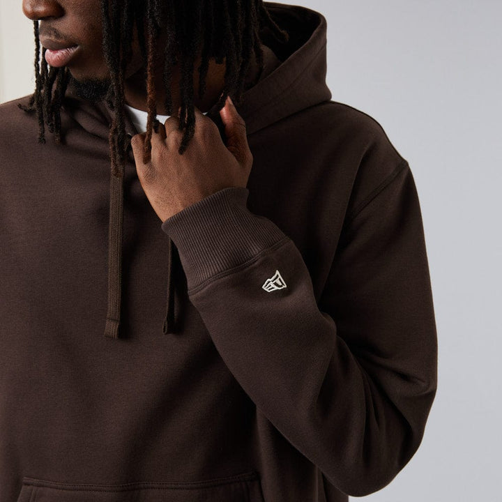 Heritage Oversized Hoodie Brown - LOKK