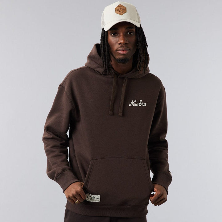 Heritage Oversized Hoodie Brown - LOKK