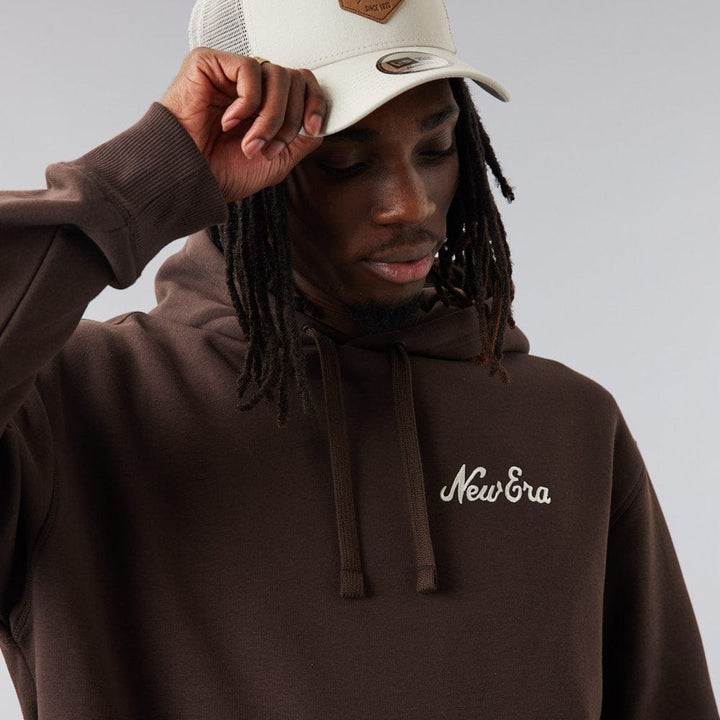 Heritage Oversized Hoodie Brown - LOKK