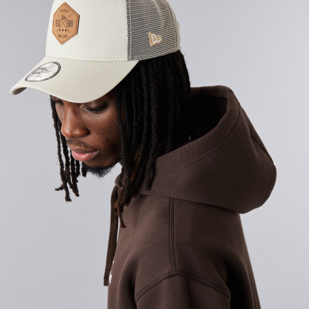 Heritage Oversized Hoodie Brown - LOKK