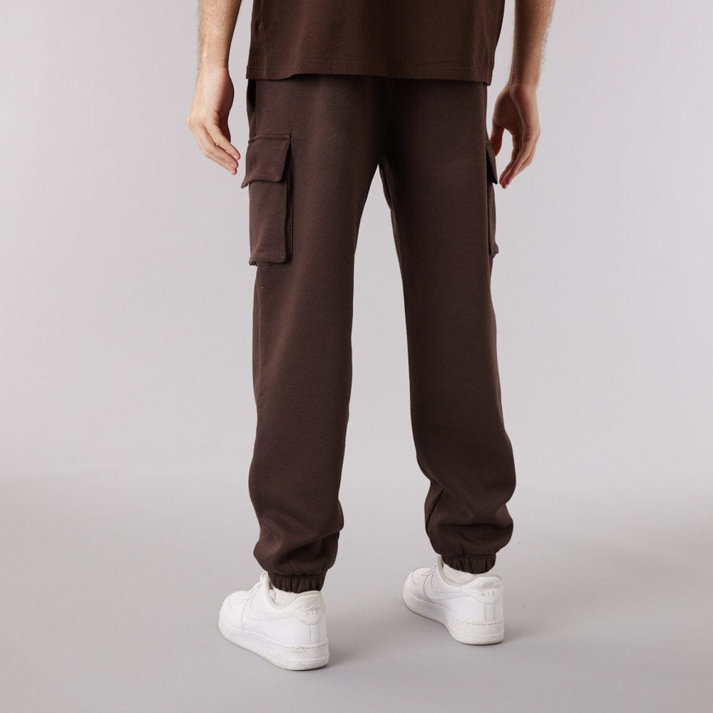 Cargo Sweat Pant Brown - LOKK