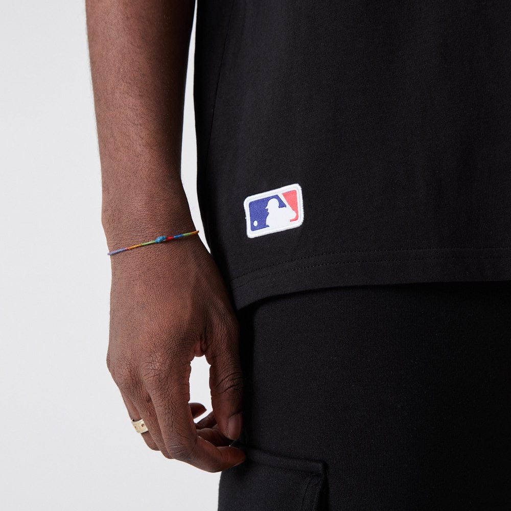 Tee Oversized Chicago White Sox Black/White - LOKK