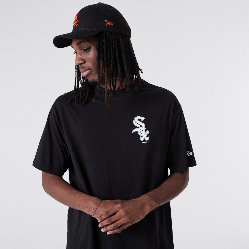 Tee Oversized Chicago White Sox Black/White - LOKK