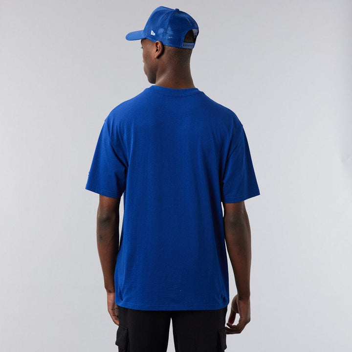 Tee Oversized NY Yankees Blue/White - LOKK