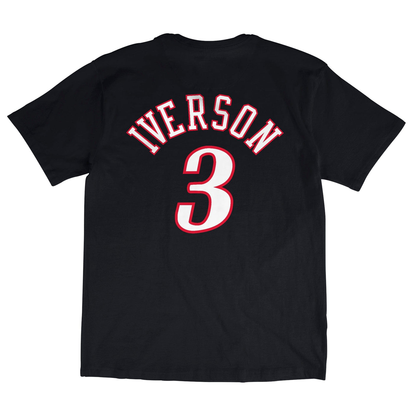 Philadelphia 76ers Name & Number Tee  Allen Iverson