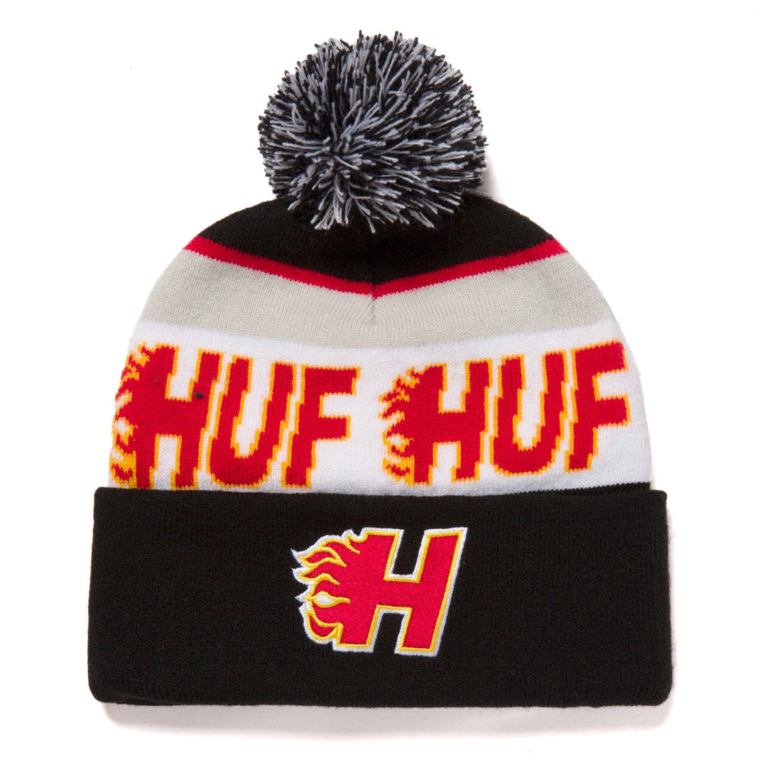 Enforcer Pom Beanie Black - LOKK