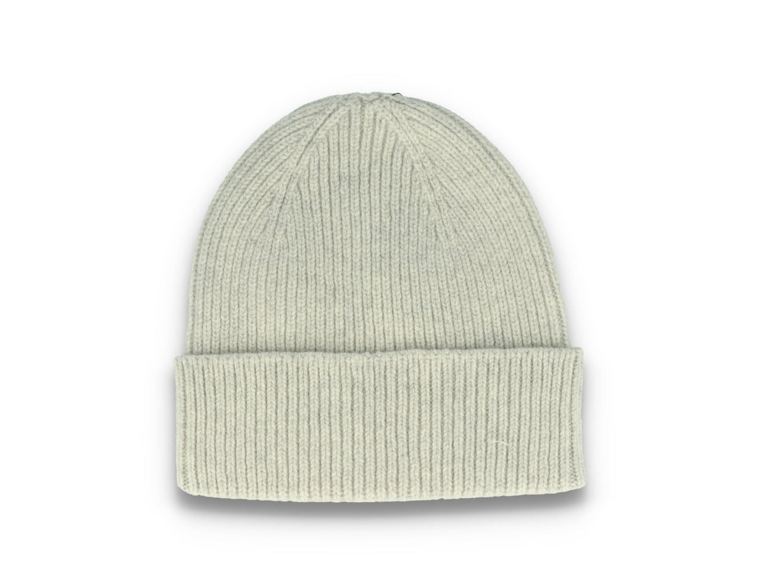 Merino Wool Beanie Limestone Grey - LOKK