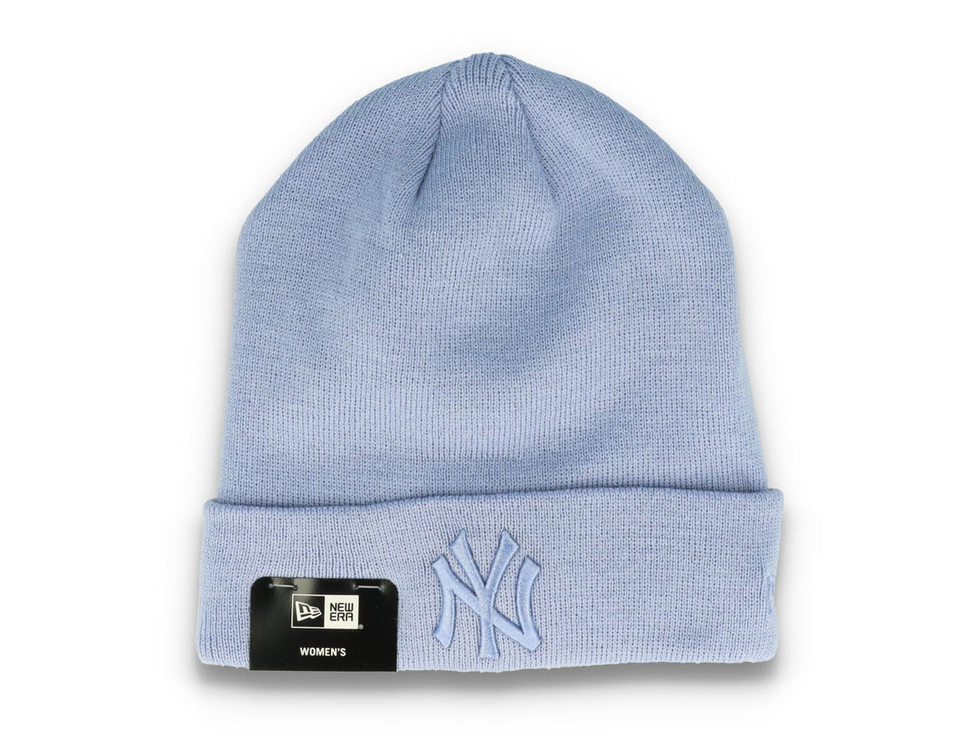 Cuff Beanie Womens League Essential NY Yankees Blue - LOKK