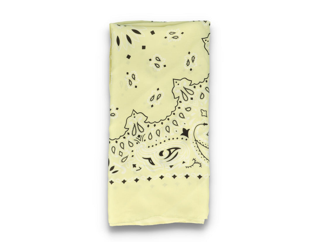 Satin Bandana Lemon/Black - LOKK