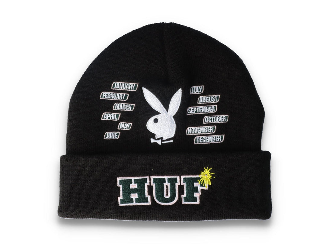 Lue HUF Playboy Months Black - LOKK