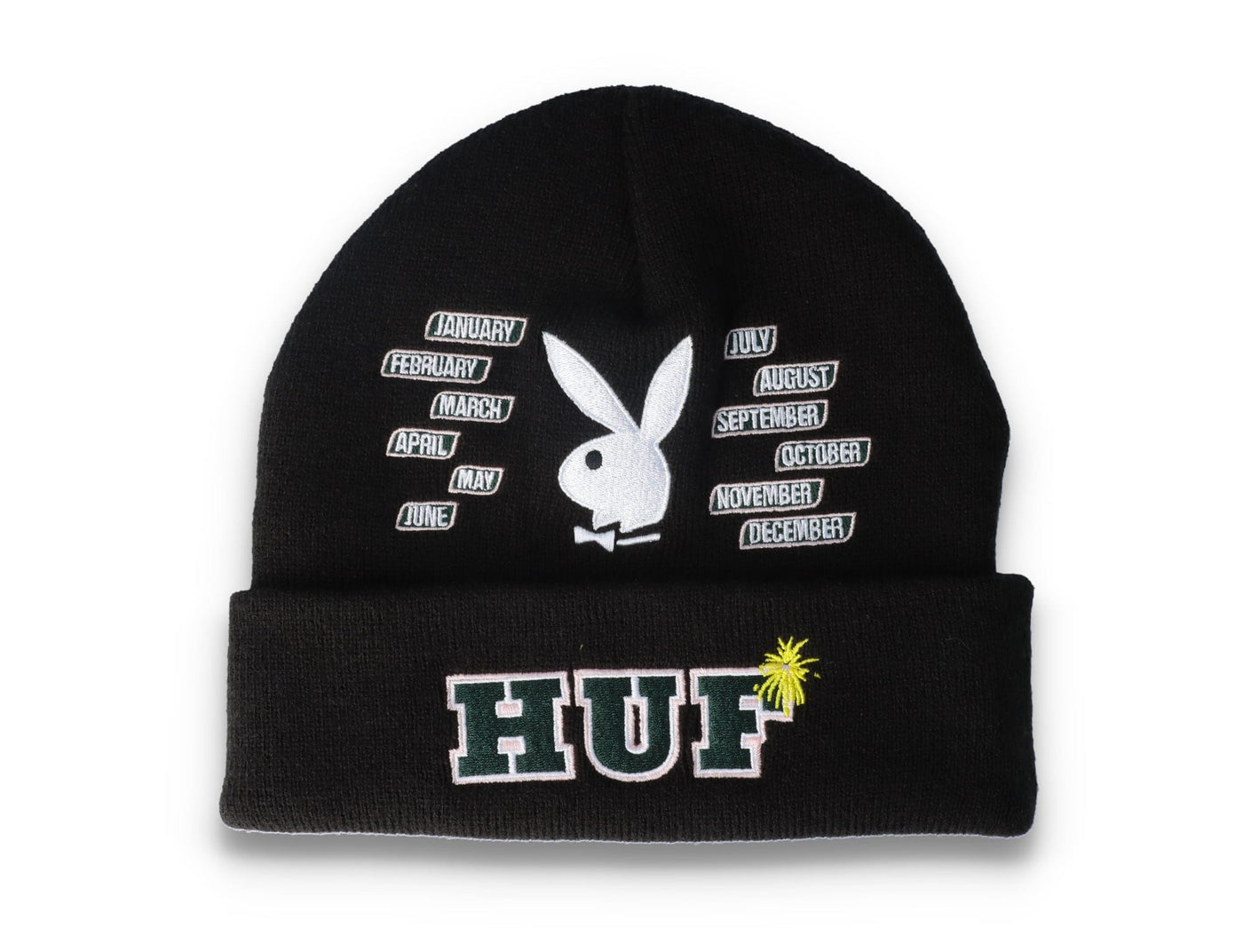Lue HUF Playboy Months Black